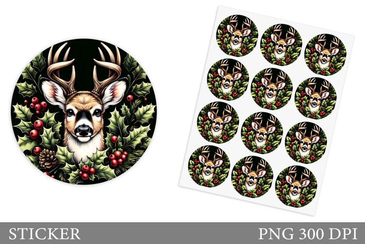 Reindeer Clipart Image 4