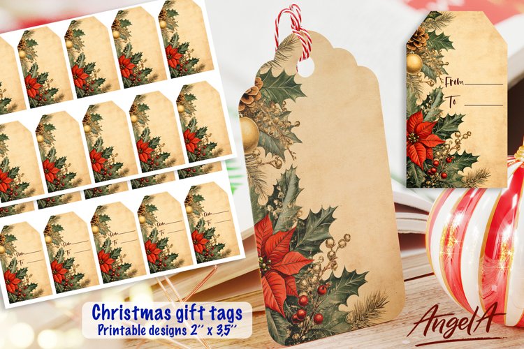 Christmas Gift Tag Templates Image 3