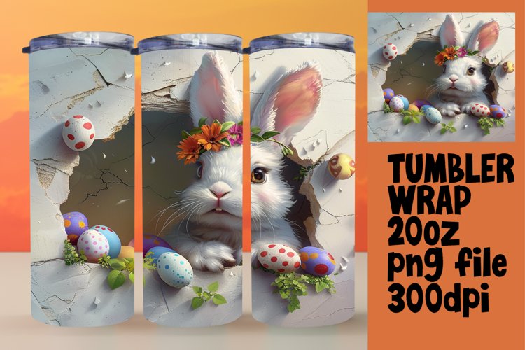 Joyful Easter Creatures 20oz Wrap
