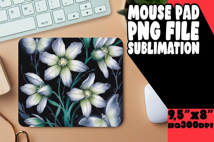 Radiant Mouse Mat Design Ideas, Flowers