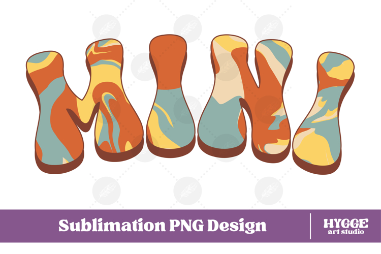 mini Png Retro Retro Mothers Day Mom Sublimation