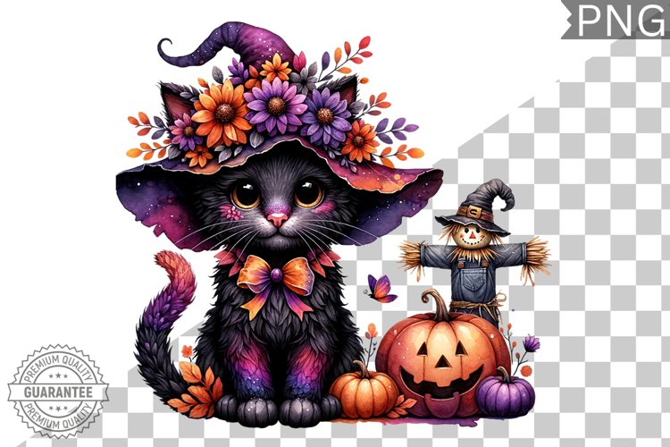 Halloween Cat Clipart Image 2