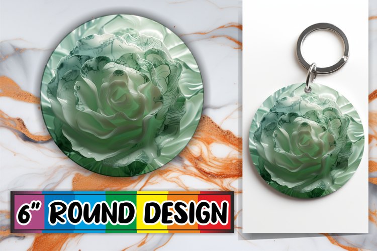 Round Ornament Sublimation Designs