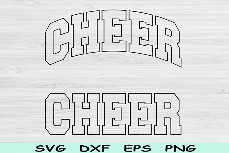 Cheer Svg Cut File, Cheer Png, Cheer Leader Svg Files Cricut