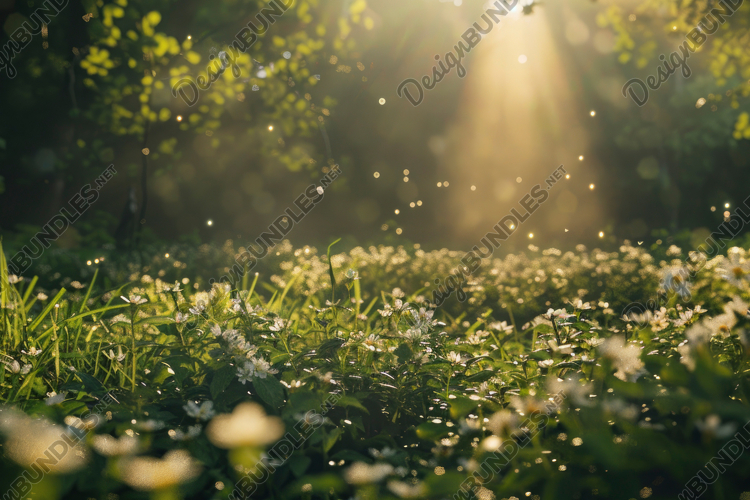 Flowers Texture Image 7