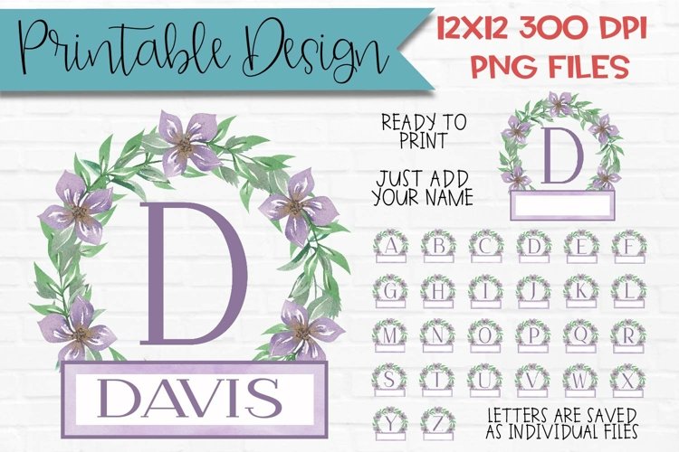 Sublimation Alphabet Image 7