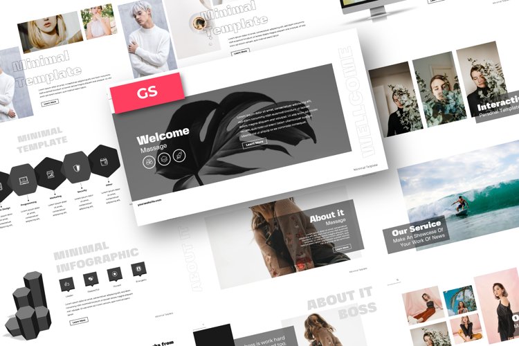 Minimal Google Slide