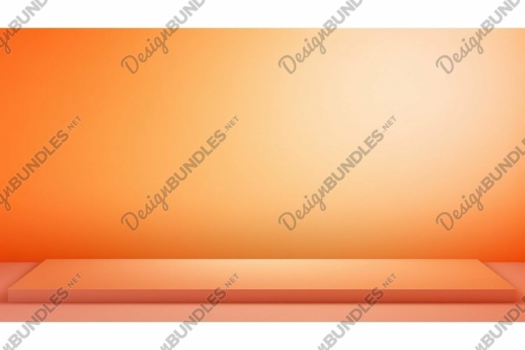 modern elegant orange background example image 1