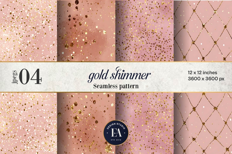 Gold Sparkle Background Image 5