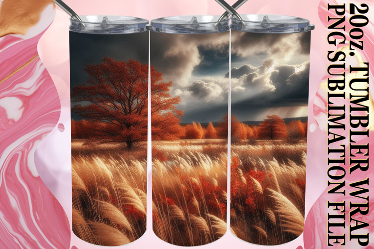 Thanksgiving Tumbler Wrap Image 24