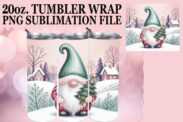 Christmas Tumbler Wrap Image 5