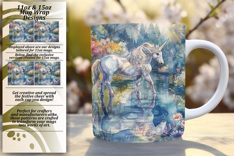 Springtime Bliss Unicorn Cup Creations - 11oz   15oz
