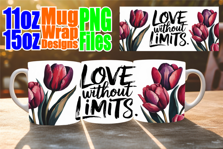 Enchanted mornings 11oz 15oz sublimation wrap, Christian