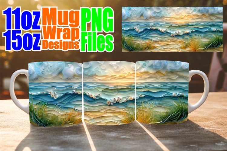 Beach Sublimation Design