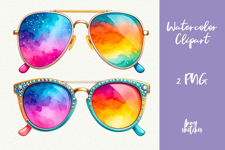 Retro Hippy Sunglasses Clipart Groovy Disco Christmas PNG