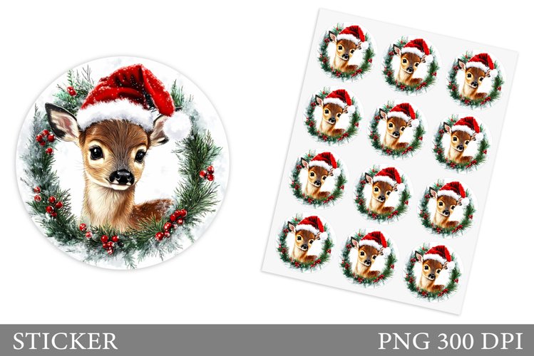 Reindeer Clipart Image 6