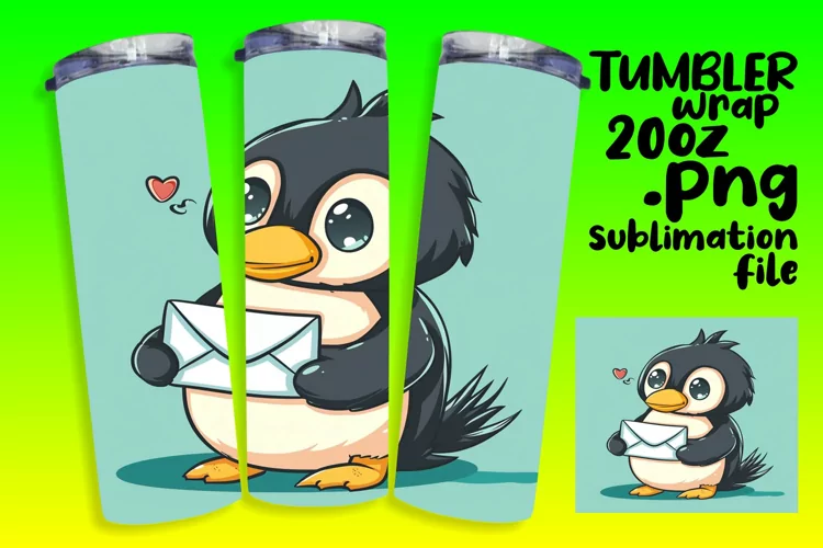 Charming Animal Portraits Tumbler Wrap: 20oz