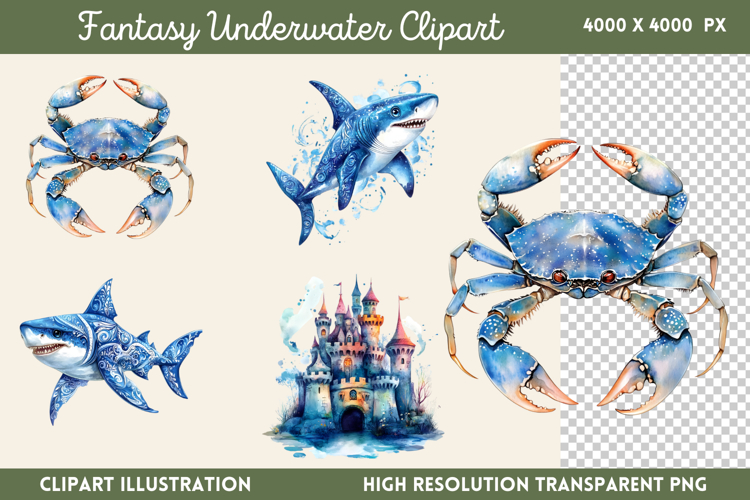 Underwater Clipart Image 3