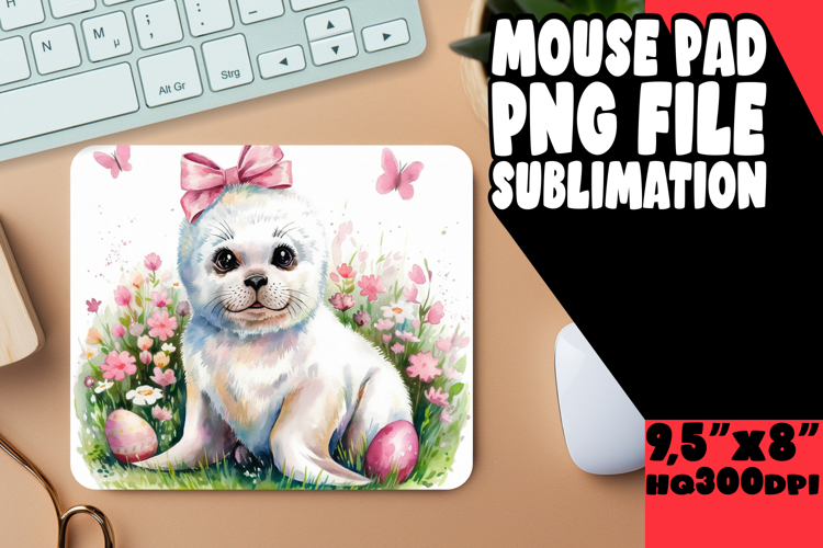 BLISSFUL MOUSE PAD PLAYFUL DESIGN, Cute Easter