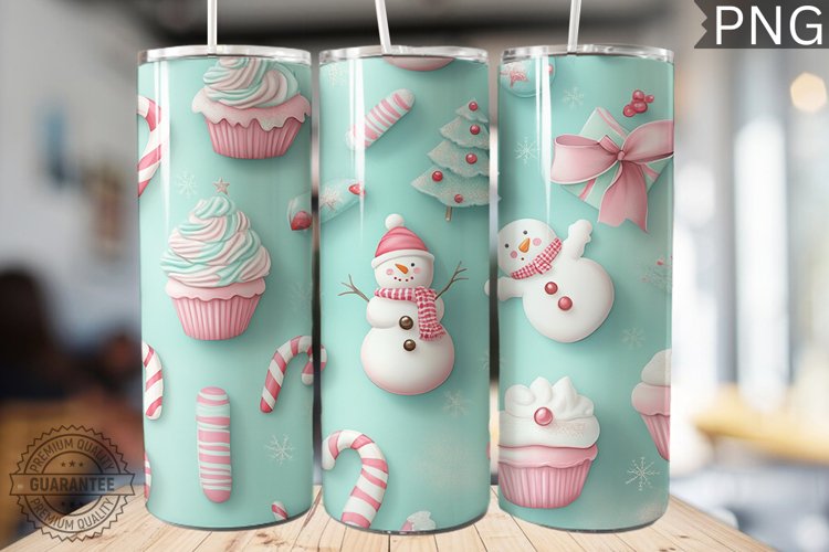 Christmas Tumbler Wrap Image 20