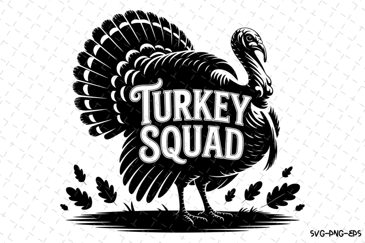 Turkey Squad Svg | Halloween Svg | Svg Cut Files