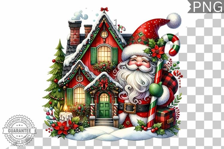 Santa Christmas Clipart Image 3