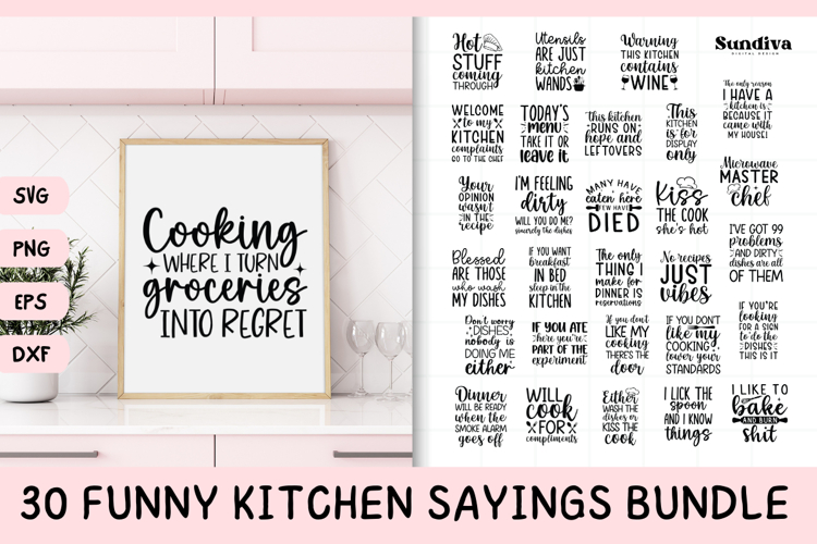 Kitchen Towel Sayings Svg Image 14