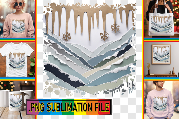 Enchanted TSHIRT Designs PNG, Winter example image 1