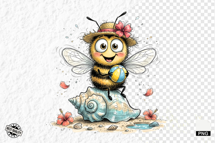 Honey Bee Clipart Image 12