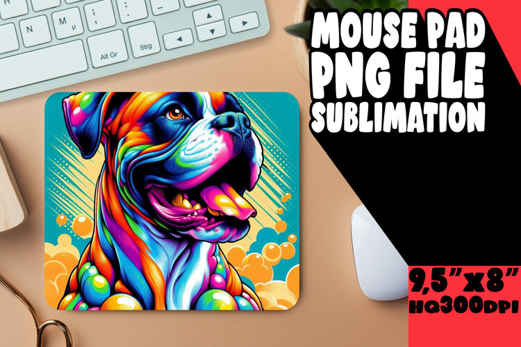 UNIQUE mouse PAD Inspirational Ideas, Dog example image 1