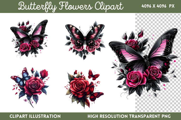 Watercolor Flowers Svg Image 3