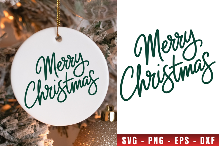 Merry Christmas Tree Svg Image 13