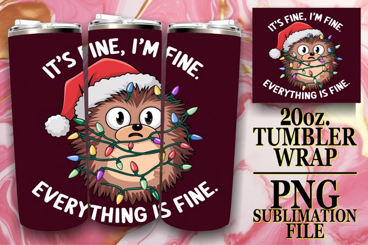 Christmas Tumbler Wrap Image 16