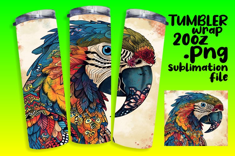 Colorful Avian Tumbler - 20oz