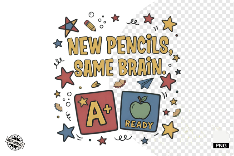 Back to School Sublimation PNG