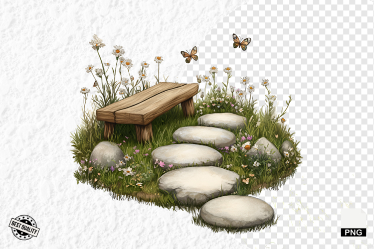 Summer Path Clipart