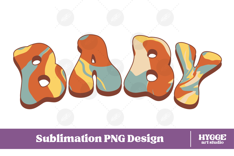 baby Png Retro Retro Mothers Day Mom Sublimation