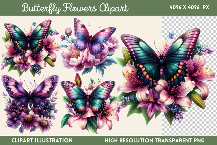 Watercolor Flowers Svg Image 10