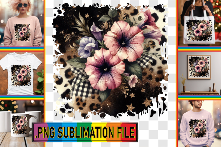 Sweet PNG Art for TSHIRTS, Leopard Prints