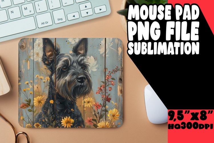 Adorable Doggy Mouse Pad example image 1