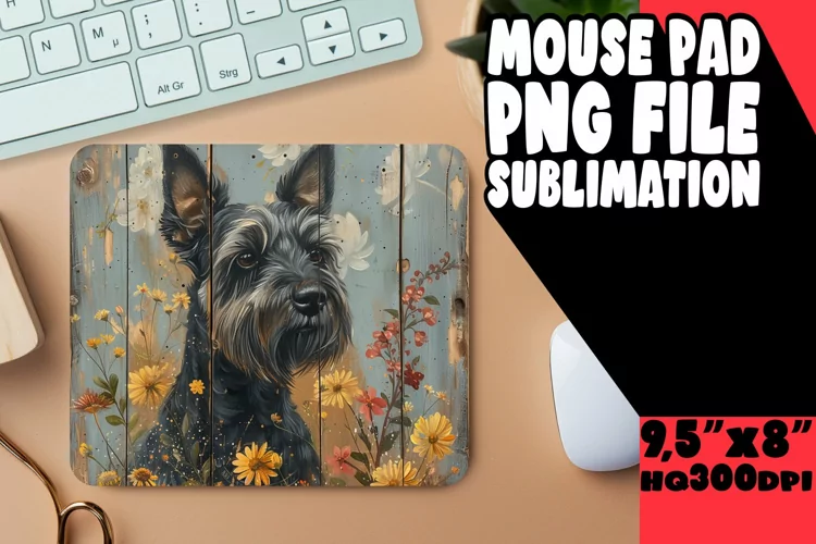 Adorable Doggy Mouse Pad