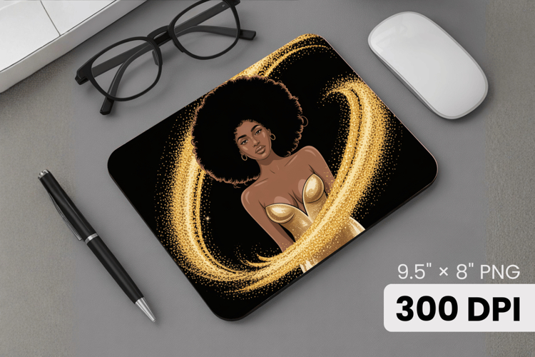 Black Girl Afro Png Image 10