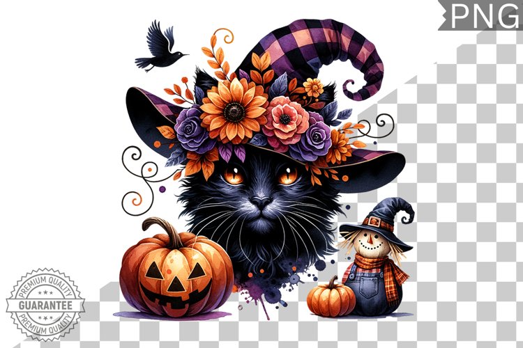 Halloween Cat Clipart