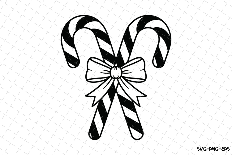 Christmas Candy Cane Svg | Christmas Svg | Svg Cut Files
