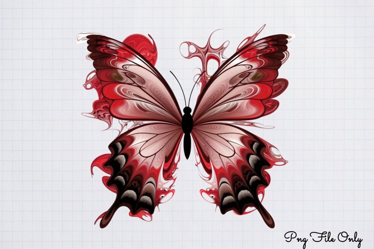 Smoke Butterflies Clipart PNG