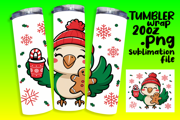 Christmas Tumbler Wrap Image 12