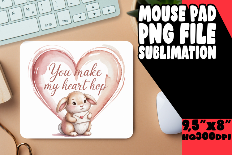 VIBRANT mouse MAT Innovative Design, Valentines Day