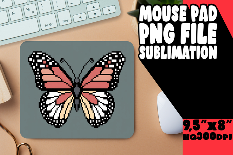 Luminous mouse MAT Gift Magic, Butterfly