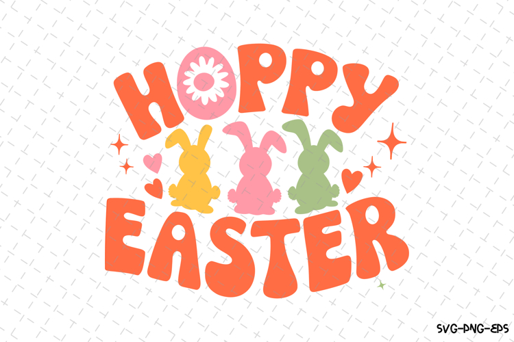Hoppy Easter Svg Image 7