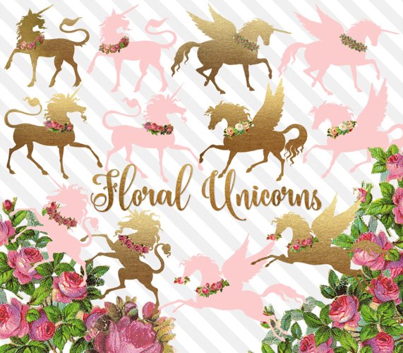 Unicorn Clipart Image 7